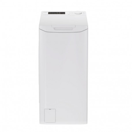 Candy TCA063D3-S energiatõhususklass C pealtlaetav pesumasin 6 kg 1000 p/min sügavus 60 cm laius 41 