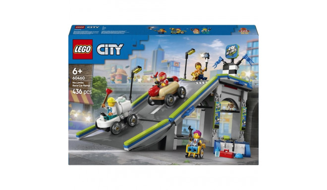 LEGO võidusõiduauto kaldtee ehituskomplekt 60460