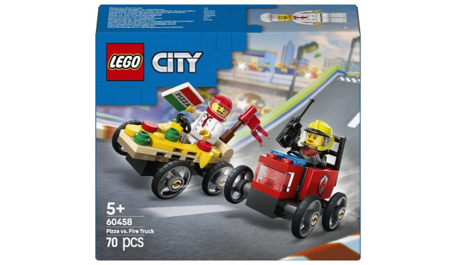 LEGO Tuletõrjeauto Võidusõidukomplekt 60458