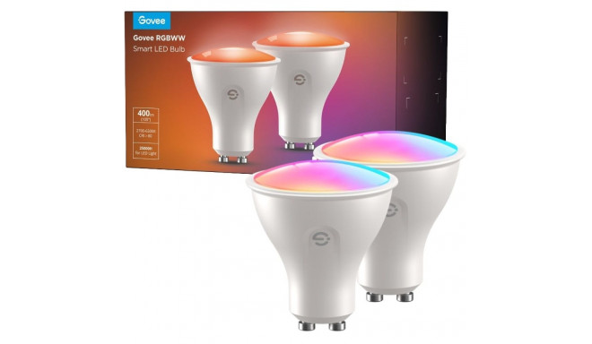 "Govee RGBWW LED Bulb (2 Pack) GU10"