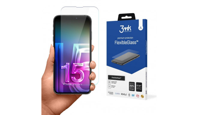 Kaitsekile 3MK iPhone 15 Pro Max FlexibleGlass