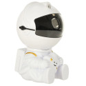 Elight A2 Sitting Astronout 360 degree Rotate Head Star Sky & Nebula projector with Remote White