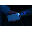 PowerMax 20000mAh Mega Power Bank Laadija 3x USB 2.1A / MicroUSB sisend + LED Taskulamp Valge