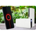 PowerMax 20000mAh Mega Power Bank Laadija 3x USB 2.1A / MicroUSB sisend + LED Taskulamp Valge