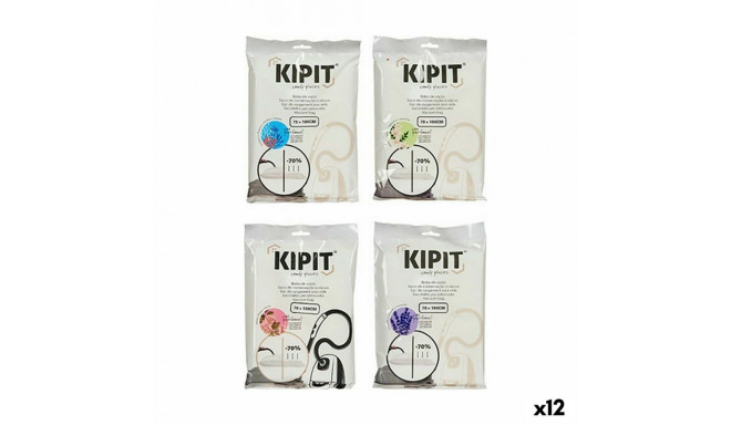 Vaakumkotid Kipit 54210 Läbipaistev Plastmass 70 x 100 cm (12 Ühikut)