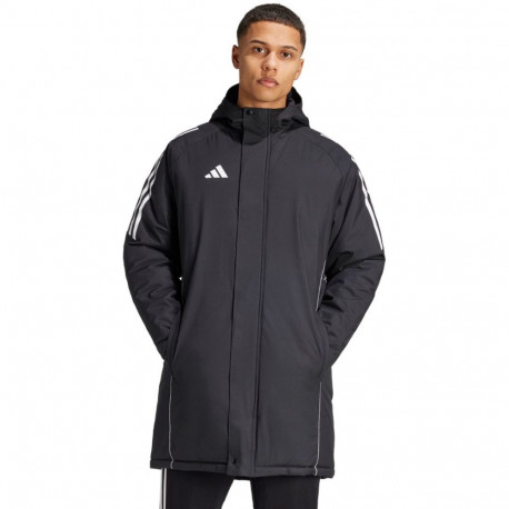 Adidas meeste parka Tiro 24 Stadium IJ7391 S, must-valge