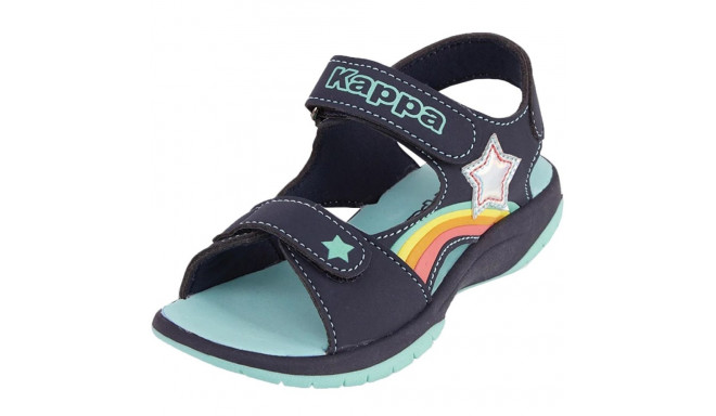 Kappa Pelangi G Sandals Navy Blue & Mint 261042K 6737 32