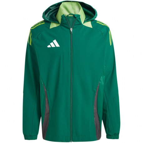 Adidas meeste jope Tiro 24 Competition ilmastikukindel L, roheline