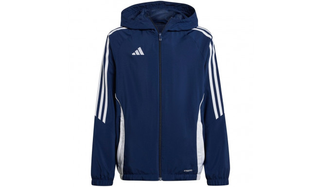 Kids' jacket adidas Tiro 24 navy blue IM8797 116cm