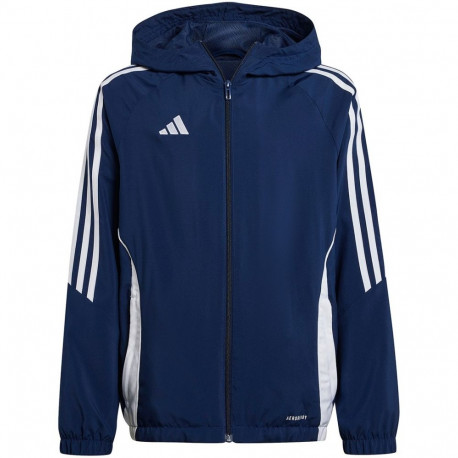 Laste jakk adidas Tiro 24 tumesinine IM8797 140 cm