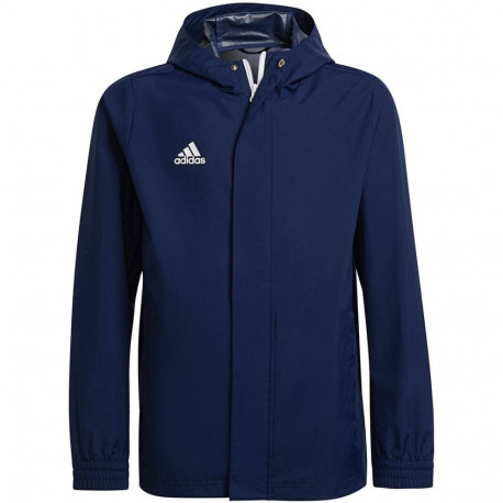 Adidas Entrada 22 Kõikide Ilmade Jope tumesinine H57511 116cm