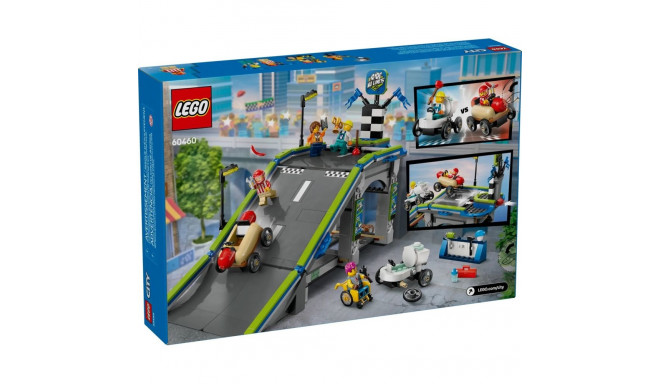 LEGO CITY 60460 Piirideta: Võidusõiduauto Rampveok