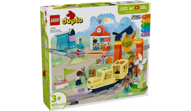 LEGO DUPLO 10428 Big Interactive Community Train