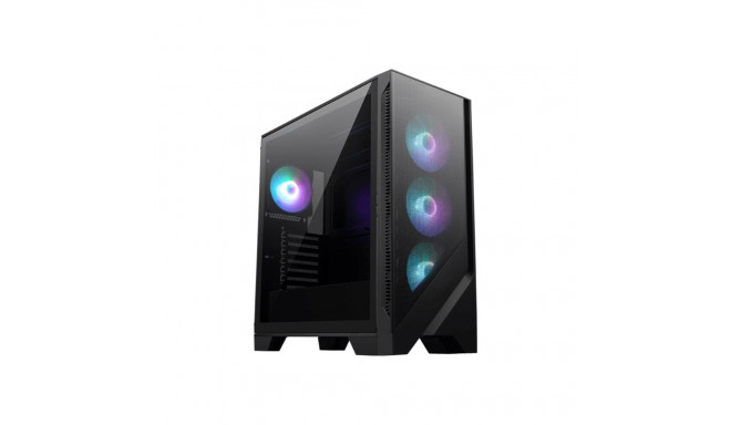 MSI PC Case | MAG FORGE 321R AIRFLOW | Side window | Mid-Tower | ATX | Black