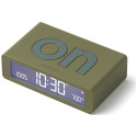 Lexon Flip Mini Double Sided Alarm Clock Khaki LR158K9
