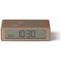 Lexon Flip Mini Double-sided Alarm Clock Gold/Soft Gold LR158D1