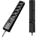 Ever Classic surge protector power strip 5 sockets 3 m black (T/LZ09-CLA030/0000)