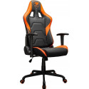 Cougar Armor Elite Chair Black and Orange