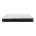 Toshiba Canvio Slim 1TB Silver External HDD (HDTD310ES3DA)
