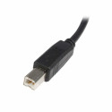 USB A - USB B Kaabel Startech USB2HAB3M            Must