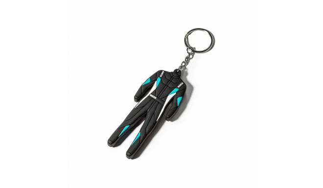 Keychain Sparco Leather Suit Racing Black