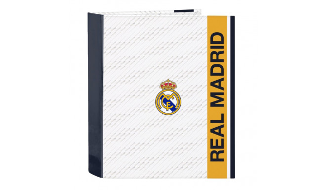 Gredzenveida stiprinājums Real Madrid C.F. Balts A4 27 x 33 x 6 cm