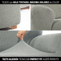 Atpūtas krēsla pārvalks ar īsu labo roku Sofaskins NIAGARA 210 - 340 cm - Brūns