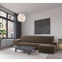 Chaise longue cover with short right arm Sofaskins NIAGARA 210 - 340 cm - Linen