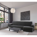 Chaise longue cover with short right arm Sofaskins NIAGARA 210 - 340 cm - Linen