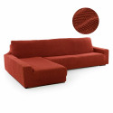 Cover for chaise longue with long left arm Sofaskins NIAGARA 210 - 340 cm - Fuchsia