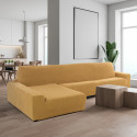 Cover for chaise longue with long left arm Sofaskins NIAGARA 210 - 340 cm - Fuchsia