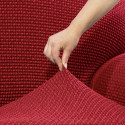 Cover for chaise longue with long right arm Sofaskins NIAGARA 210 - 340 cm - Light Grey