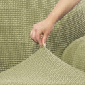 Cover for chaise longue with long right arm Sofaskins NIAGARA 210 - 340 cm - Light Grey