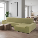 Cover for chaise longue with long right arm Sofaskins NIAGARA 210 - 340 cm - Light Grey