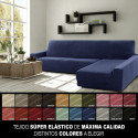 Cover for chaise longue with long right arm Sofaskins NIAGARA 210 - 340 cm - Light Grey