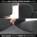 Cover for chaise longue with long right arm Sofaskins NIAGARA 210 - 340 cm - Light Grey