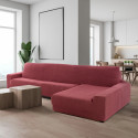 Pārsegs atpūtas krēslam ar garu labo roku Sofaskins NIAGARA 210 - 340 cm - Gaiši Pelēks
