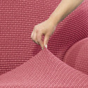 Cover for chaise longue with long right arm Sofaskins NIAGARA 210 - 340 cm - Light Grey