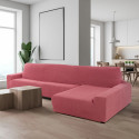 Pārsegs atpūtas krēslam ar garu labo roku Sofaskins NIAGARA 210 - 340 cm - Gaiši Pelēks