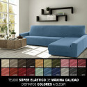 Cover for chaise longue with long right arm Sofaskins NIAGARA 210 - 340 cm - Light Grey