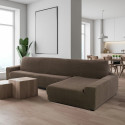Cover for chaise longue with long right arm Sofaskins NIAGARA 210 - 340 cm - Light Grey