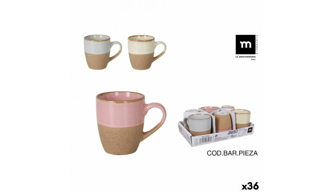 Ceramic Mug La Mediterránea Anelo 90 ml (36 Units)