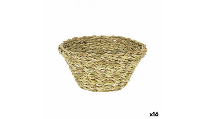 Multi-purpose basket Privilege wicker Ø 21,5 x 21,5 x 9 cm (16 Units)