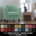 Armchair slipcovers Sofaskins NIAGARA 1 place - Black
