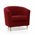 Armchair slipcovers Sofaskins NIAGARA 1 place - Black