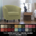 Armchair slipcovers Sofaskins NIAGARA 1 place - Black