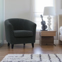 Pārvalks krēslam Sofaskins NIAGARA 1 vietas - Melns