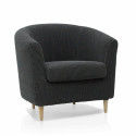 Armchair slipcovers Sofaskins NIAGARA 1 place - Black