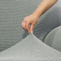 Armchair slipcovers Sofaskins NIAGARA 1 place - Black