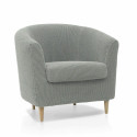 Armchair slipcovers Sofaskins NIAGARA 1 place - Black